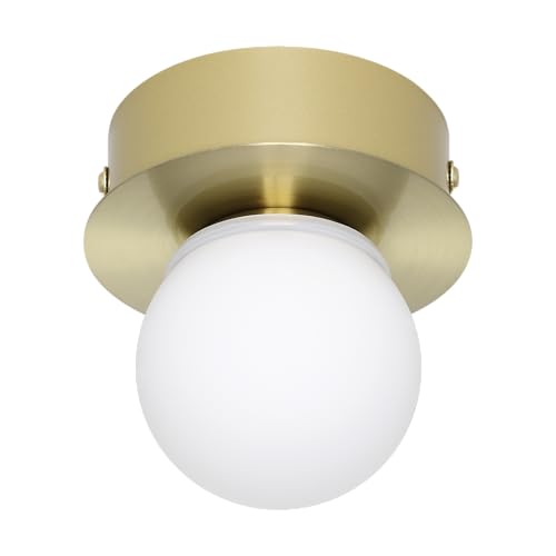 Eglo LED Ceiling Light Fitting Mosiano, Small Ceiling lamp in Globe Shape