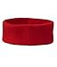 Produktbild Stirnband Headband Kopfband Knitband Schweißband schwarz navy rot weiß Stirnbänder Tennis Squash Badminton Fitness (Preis pro Stück) (rot)
