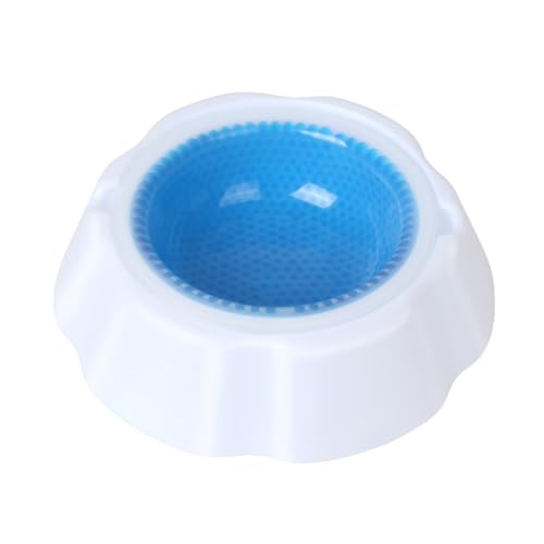 冷却ペットボウル - 犬のボウルを冷やし、夏の冷たい給餌皿|屋外の猫と犬のウォーターボウル、凝縮アイスボウル、裏庭、庭、パティオ、キャンプ、旅行用のペット冷却アクセサリー