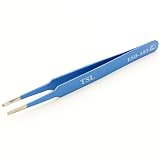 5PCS anti-stastic Tsl pinzette esd-a03 prezzo all' ingrosso blu in acciaio INOX