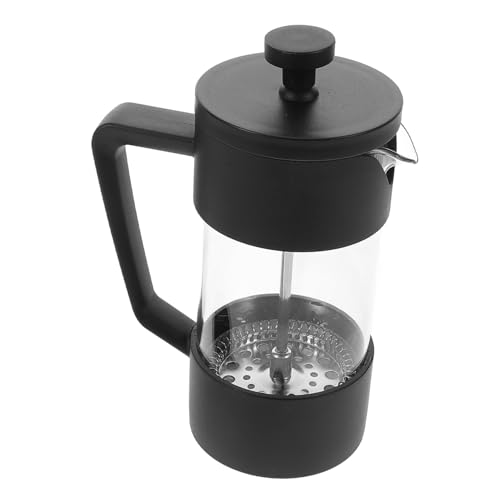 HOMSFOU Verter Sobre La Cafetera Rápido Filtro De Cafetera Taza De Café Café Descafeinado Infusor De Té Té Verter Taza De Cafe Estrellarse Térmico Embudo El Cafe Se Revuelve Páginas Black