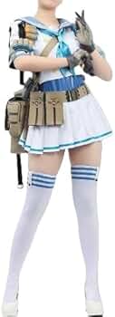 勝利の女神 NIKKE ニケ ネオンのコスプレ衣装＆ウィッグ Amazon.co.jp: [和風アニメ工房] 勝利の女神 NIKKE ニケ ネオン