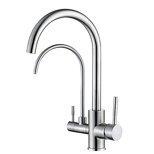 Robinet de cuisine 3 voies eau chaude froide et filtrée pour simplifier l'accès à l'eau pure