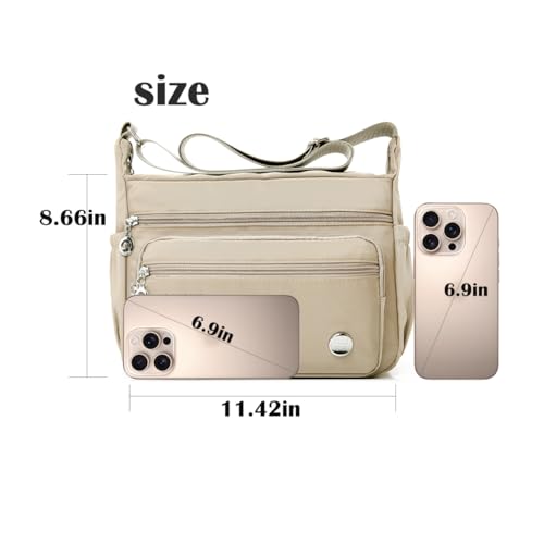 Bolso Crossbody para mujer con múltiples bolsillos miniatura 6