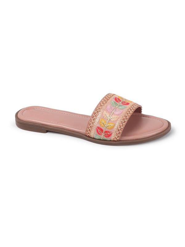 Image of Sukun DV 9004 Women's Lightweight Cushioned Flat Sandals Stylish Adjustable & Slip-Resistant Comfort for Girls & Ladies