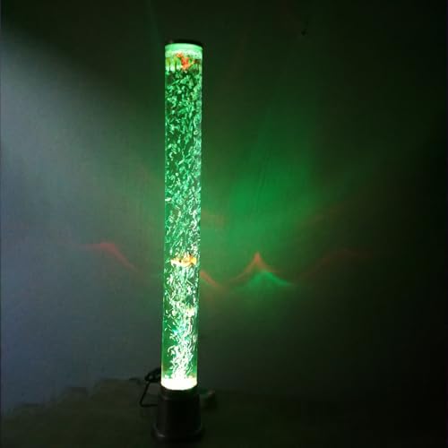 UEGFSIJRF Amazing Sensory Bubble Fish Lamp: Bubble Effect Sensory Tool for Kids with Anxiety, ASMR Trend LED Night Light Therapy Decor Piece