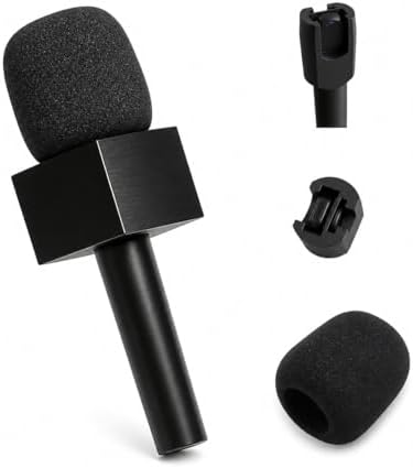Suporte Mão Com Canopla Para Microfone Lapela Hollyland M2 (Preto...