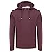 Produktbild riverso Herren Kapuzenpullover RIVTheo Hoodie Sweatshirt Pullover Kapuze Kängurutaschen Regular Fit Einfarbig Baumwolle Rot 3XL, Größe:3XL, Farbe:Port Red (15400)