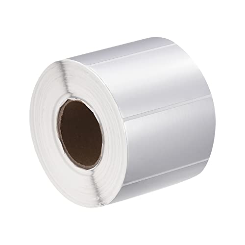 Étiquettes thermiques directes argentées 80x40mm pour sublimer vos colis
