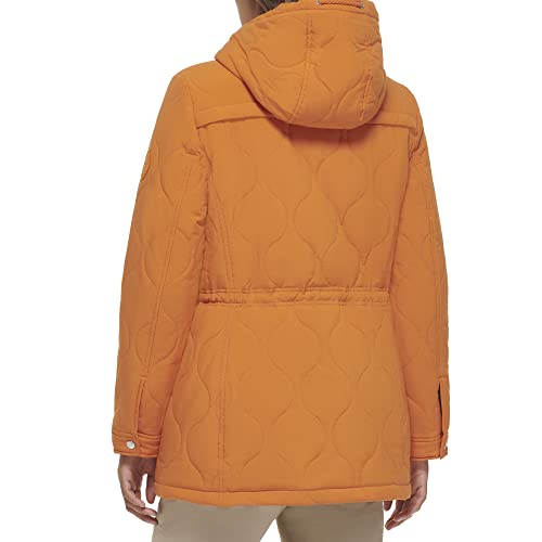 Tommy Hilfiger Women's Apricot Quilted Jacket – Your Go-To for Every Season! - Image 3