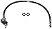 Dorman H622717 Front Driver Side Brake Hydraulic Hose Compatible with Select Honda Models