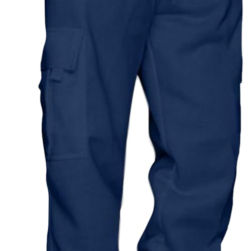 Men's Multi Pocket Sports Casual Pants Drawstring Outdoor Athletic Trousers Fall Classic Hiking Loose Overalls Pant3