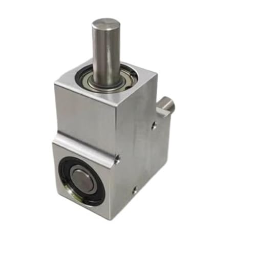 Mechanical Steering 1pcs 90 Degree Gearbox 1:1 Ratio 1.5 Module 19 Teeth Spiral Bevel Gear Commutator 15mm Single Shaft Steering Gearbox Direction Transmission