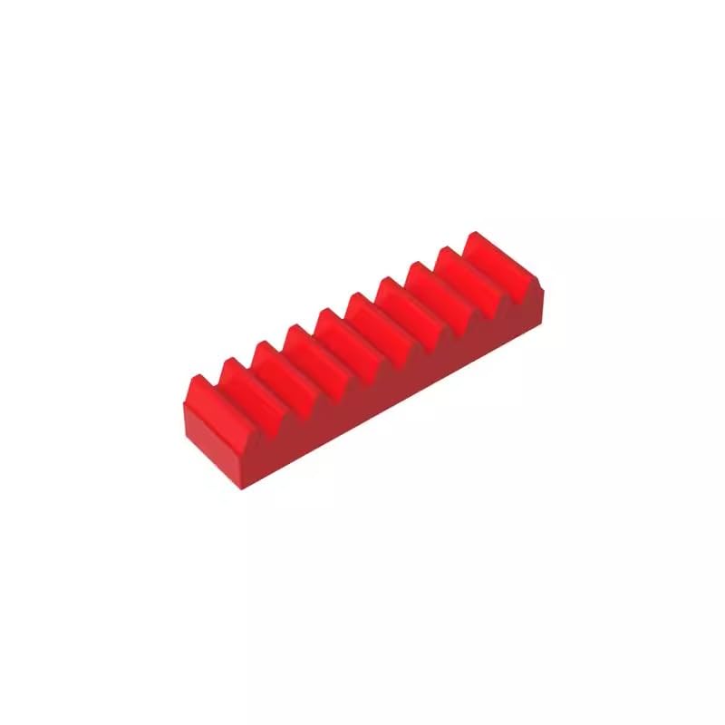 GDS-1171 Compatible with LEGO 3743 Gear Technic Gear Rack 1x4, Red, 50 PCS โ image 1