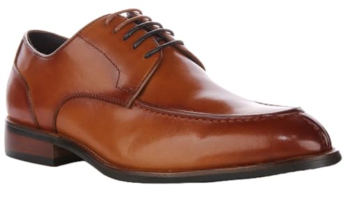 Ash Men's Moc Toe Smart Lace Up Oxford Shoes
