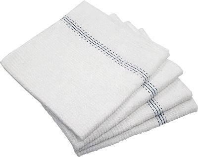 Aqualine 9006 02415 Fleece Dish Cloth – Pack of 2 White
