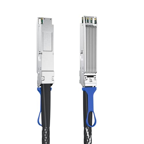 Image of 10Gtek 800Gb /s OSFP DAC Compatible for NVIDIA MCP4Y10-N01A, 8-Channel OSFP Fin-top to 800G Fin-top Cable,NDR Infiniband and Ethernet Solutions