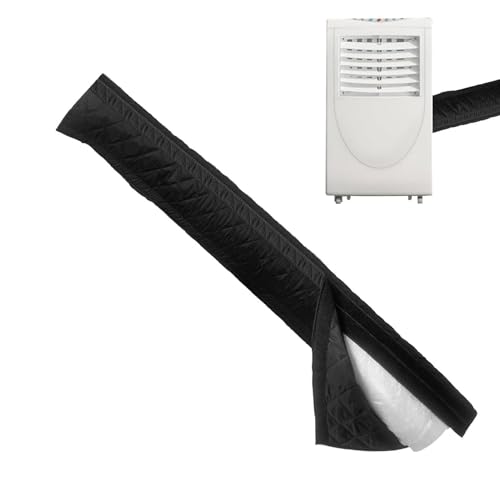 Aislante Para Manguera AC | Manga para tubo de AC apta para mangueras de escape de 12,7-15 cm - Envoltura Aislante Tubería | para hogar, apartamento, oficina y