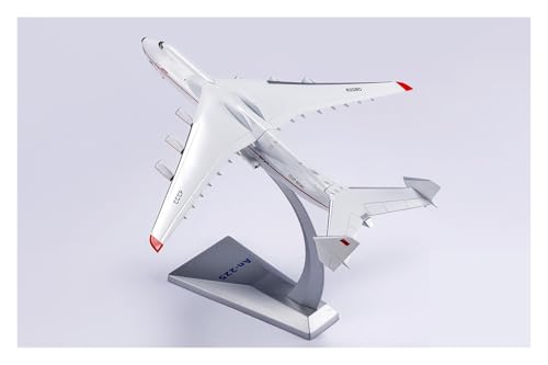AN-225 Mriya avión de transporte miniatura de metal escala 1/400 modelo kit de construcción estático 7