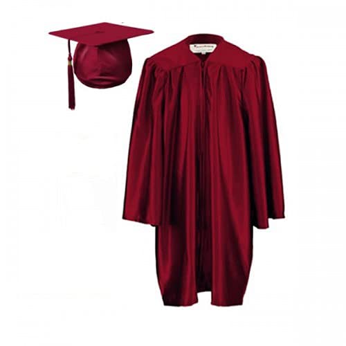 Costumegraduation gowns/robes satin black| All Age