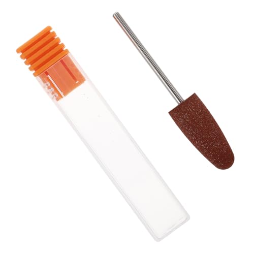 MUCKLILY Brocas de Manicura Silicona para Uñas Pequeñas Diseño para Eliminar Muerta y Limpiar Gel, Accesorio Profesional para Manicura y Pedicura en Salón