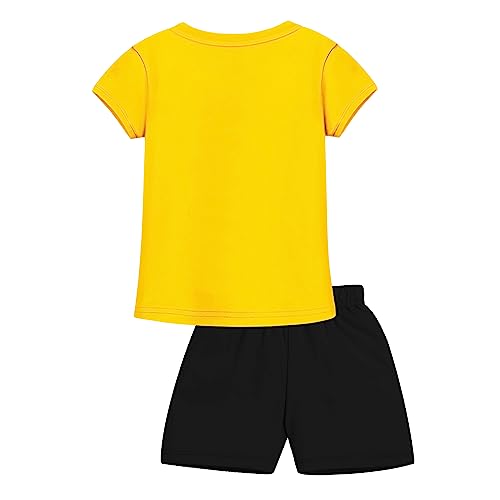 Image of Trampoline Girls Regular Fit T-Shirt and Shorts Set -Pack of 1