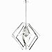 Eurofase 31886-017 Downtown Symmetrical Pendant Light, 3-Light 180 Total Watts, 24"H x 27"Dia, Chrome
