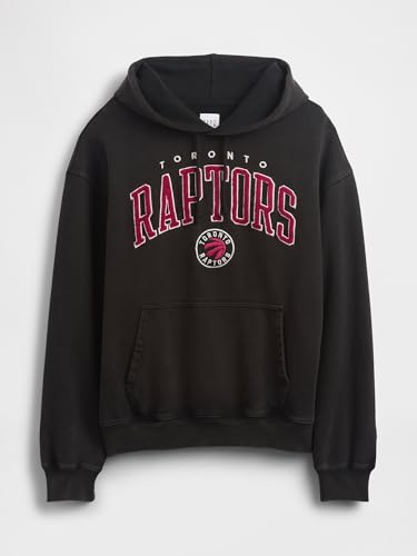 Image of GAP Men's X Nba Graphic Logo Hoodie Sweatshirt