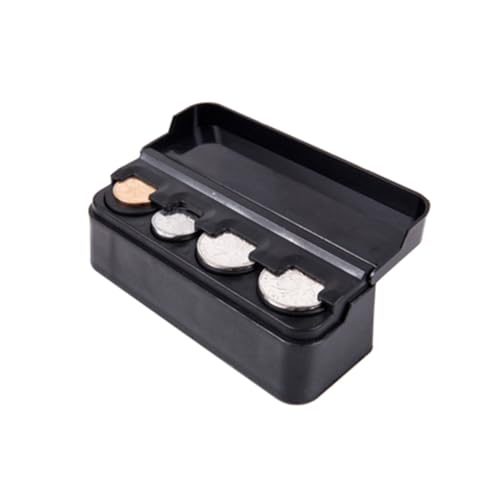 Set 2 cajas organizadoras para monedas de coche