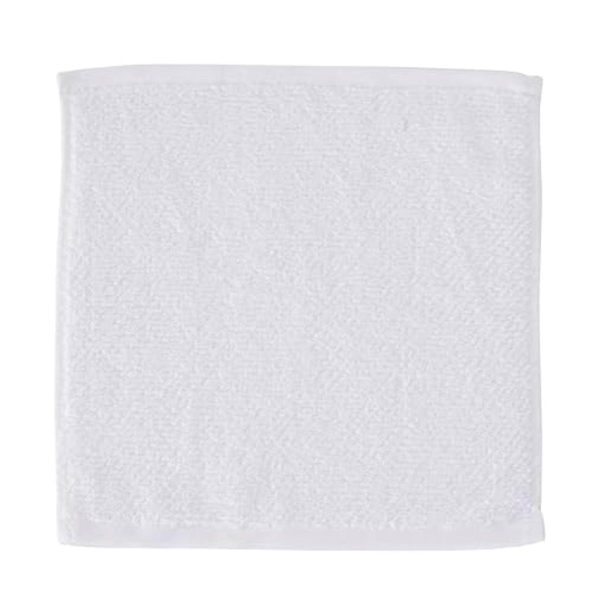 Cotton Windsor Face Towel Set of 4, White