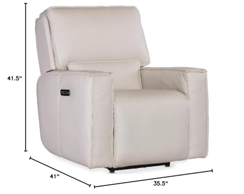 Sillón Plegable de Cuero Gris miniatura 2
