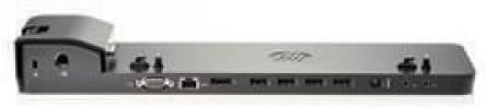 HEWLETT-PACKARD B9C87AA#ABA / ULTRASLIM DOCKING STATION 4 x USB Ports - Network (RJ-45) - VGA - DisplayPort