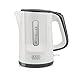 BLACK+DECKER BXKE2200E Bollitore, 2200 W, 5 Cups, Plastica, Bianco