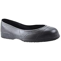Shoes for Crews Crewguard Men's, Women's, Unisex Slip Resistant Work Overshoes, Black, M+, Men's 9.5-11.5 / Women's 11.5-13.5