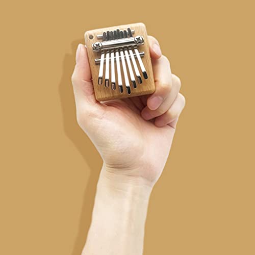 Generic Mini Kalimba 8 Toetsen Met Lanyard Draagbare Duim Piano Vinger Piano Muziekinstrument Gift Voor Kinderen… - Image 6