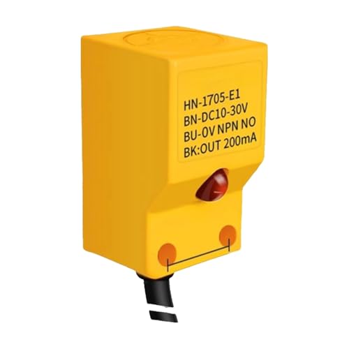 Capteur de proximité inductif carré NPN NO 5mm pour détection de métal DC 24V