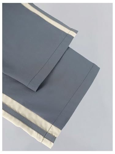 Floerns Men's Striped Side Drawstring Waist Straight Leg Outdoor Causal Pants with Pockets4