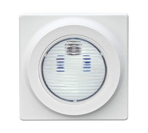 Balizas SHERPA/A CS encastrable 230V balisage blanc et enjoliveur bleu