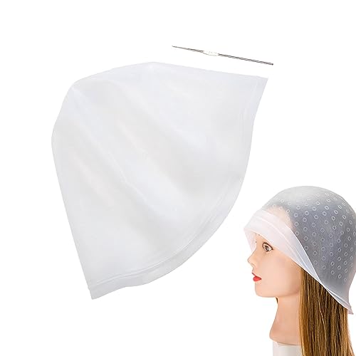 Gorro de resaltado – Gorro resaltador reutilizable – silicona para teñir el cabello, tapas resaltadas para cabello de diferentes longitudes Lambo