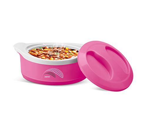 MILTON New Marvel 1000 Inner Steel Casserole, 850 ml, Pink | BPA Free | Food Grade | Easy to Carry | Easy to Store | Ideal for Chapatti | Roti | Curd Maker (B084KGV44S) Amazon Price History, Amazon Price Tracker