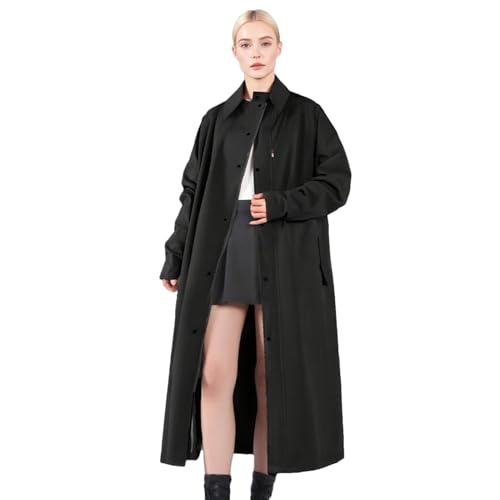Manteau de pluie long pour femme imperméable fini les vêtements trempés en randonnée