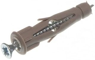 One Stop DIY 100 x CAVITY FIXINGS, NYLON, M6 x 35MM WITH SCREWS NEW