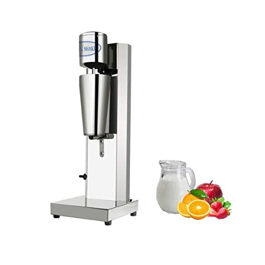 KUNHEWUHUA Milkshake Maker Stainless Steel Smoothie Maker Blender Home use with 800ml Cup, 110-120V USA plug