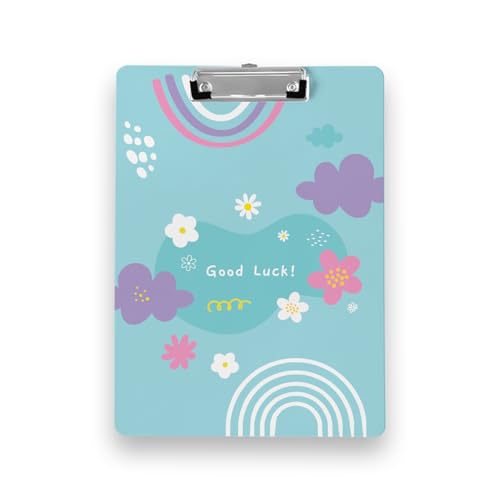 Image of Clipboard Drawing, Writing, Exam Board with Clip (Size - 24x36 cm) Sturdy, Lightweight for Office, School, College - Good Luck