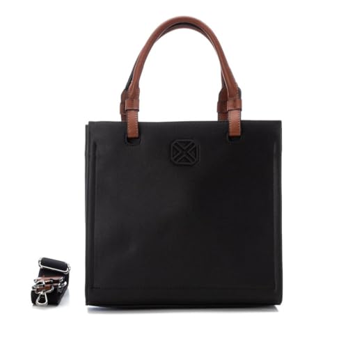 XTI - Bandolera Mujer Negro - Diseño moderno y...
