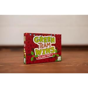 Green Team Wins: Holiday Party, Christmas Themed Expansion to The Hit Party Game - 25th Century Games Green Team Wins Holiday Party Christmas Themed Expansion to The Hit Party Game 25th Century Games