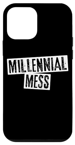 Installazione facile Custodia per iPhone 12 mini Millennial Mess Generation Y Millennium Millennials