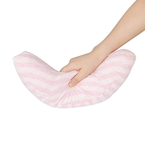 Image of PENINSULA LOVE Kids Car Travel Pillow Car Seat Belt Pillow Cute Plush Headrest Neck Cushion Safety Strap Cover Universal Fit