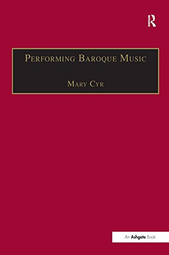 Télécharger Performing Baroque Music (English Edition) Livre eBook France