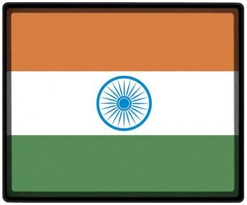 Mousepad – India Flag Football Football Boots 82064 – Size approx. 24 x 20 cm